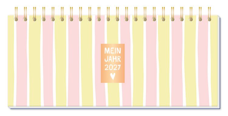 Produktbild: Wochenplaner 2027 Mein Jahr 2027 (mit Kalendarium)