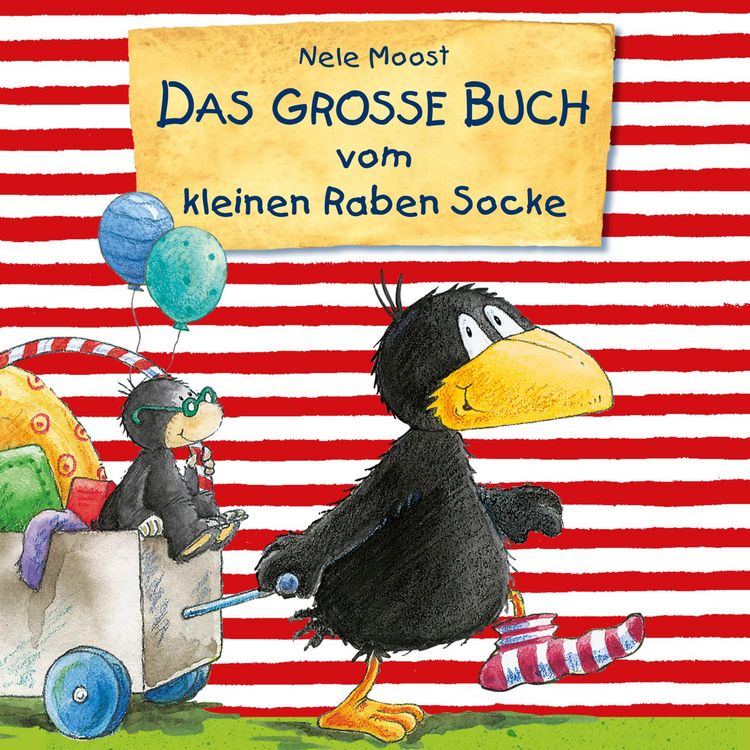 Produktbild: Der kleine Rabe Socke - Lesungen: Das gro&szlig;e Buch vom kleinen Raben Socke