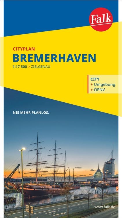 Produktbild: Falk Cityplan Bremerhaven 1:17.500