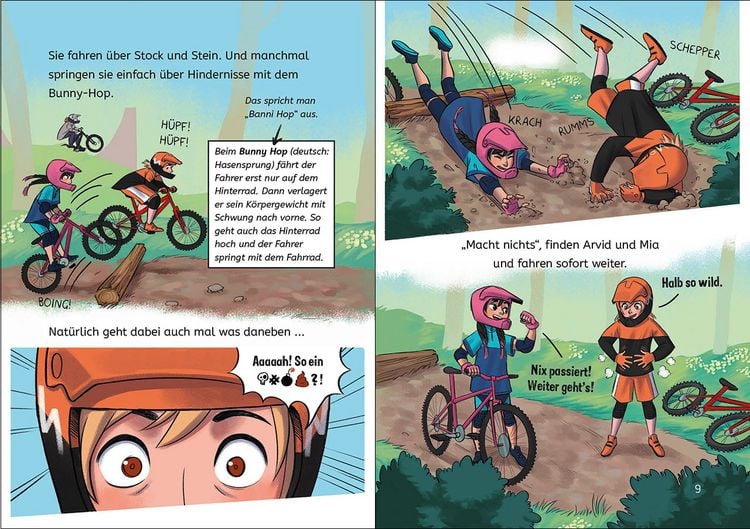 Produktbild: Lesel&ouml;wen 3. Klasse - Aufregung im Bike-Park