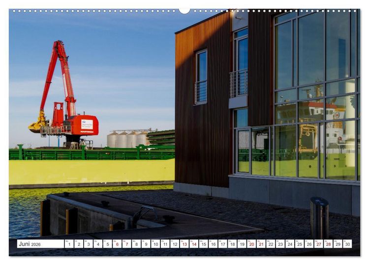 Produktbild: Unser sch&ouml;nes Wismar (hochwertiger Premium Wandkalender 2026 DIN A2 quer), Kunstdruck in Hochglanz