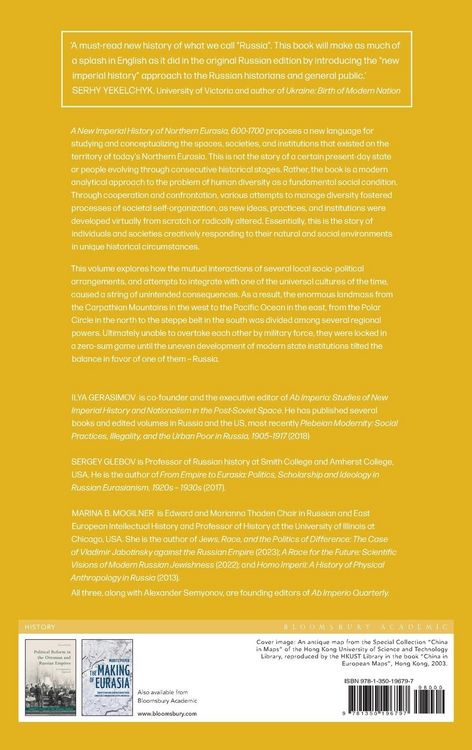 Produktbild: A New Imperial History of Northern Eurasia, 600-1700