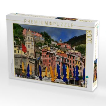 Produktbild: CALVENDO Puzzle Le Cinque Terre, Farbenfrohes Vernazza | 1000 Teile Lege-Gr&ouml;&szlig;e 64x48cm Foto-Puzzle f&uuml;r gl&uuml;ckliche Stunden