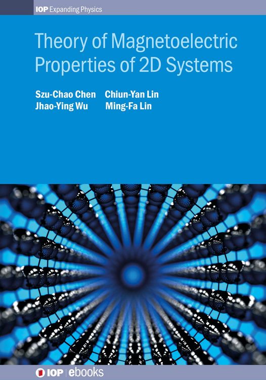 Produktbild: Theory of Magnetoelectric Properties of 2D Systems