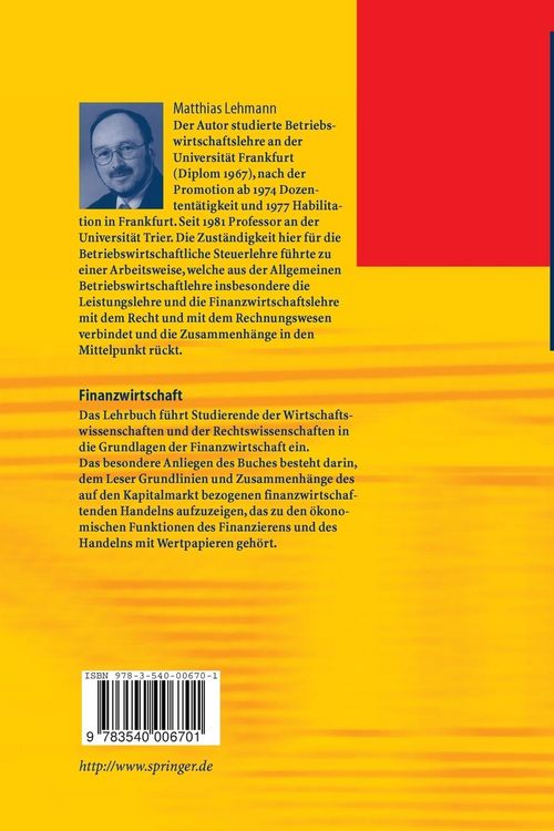 Produktbild: Finanzwirtschaft