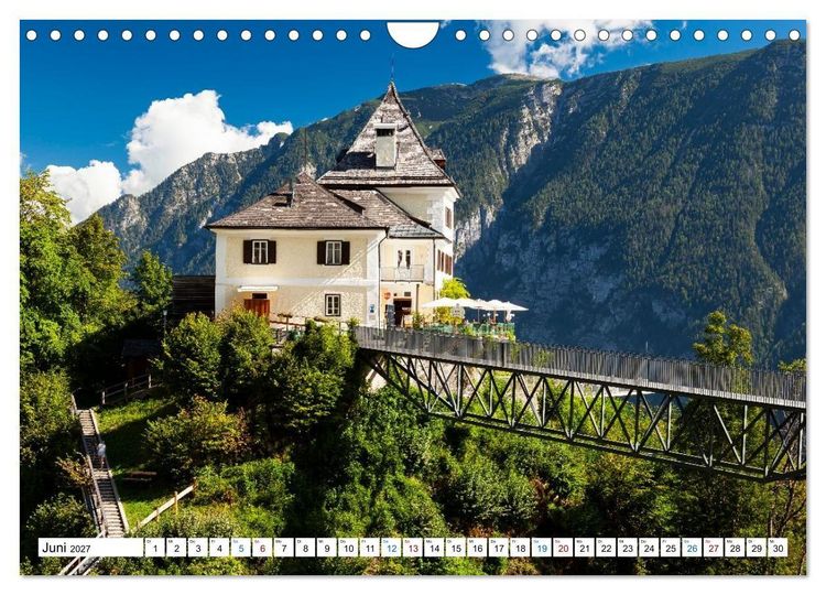 Produktbild: Hallstatt und der Hallst&auml;tter See (Wandkalender 2027 DIN A4 quer), CALVENDO Monatskalender