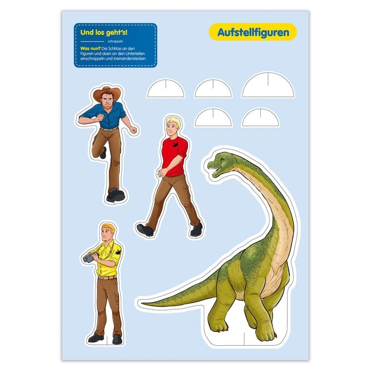 Produktbild: Schnippeln-Kleben-Fertig - Schleich Dinos