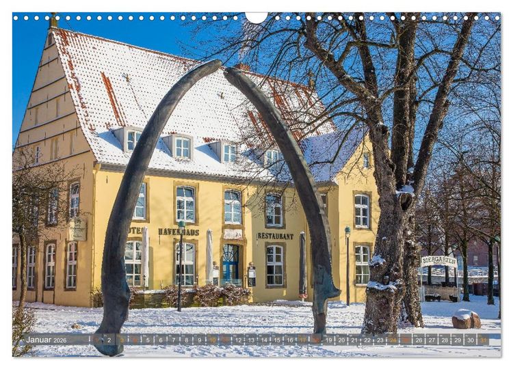Produktbild: Bremens maritimer Norden: Vegesack (Wandkalender 2026 DIN A3 quer), CALVENDO Monatskalender