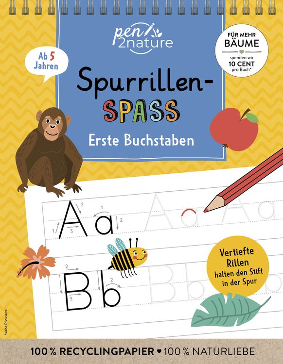 Produktbild: Spurrillen-Spa&szlig; Erste Buchstaben