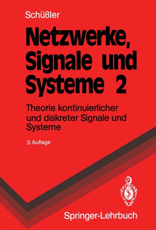 Bild vom Artikel Netzwerke, Signale und Systeme vom Autor Hans W. Schüssler