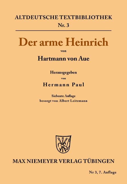 Produktbild: Der arme Heinrich