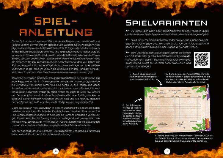 Produktbild: Das inoffizielle Quiz f&uuml;r Tribute von Panem-Fans