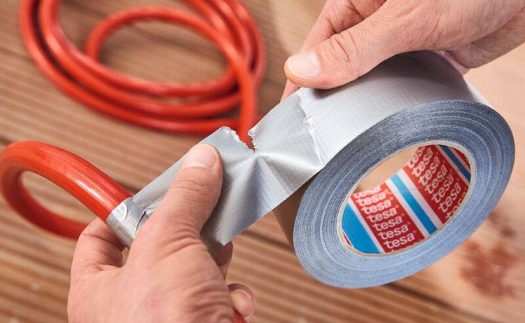 Produktbild: TESA&reg; Gewebeband extra Power Universal, weiss