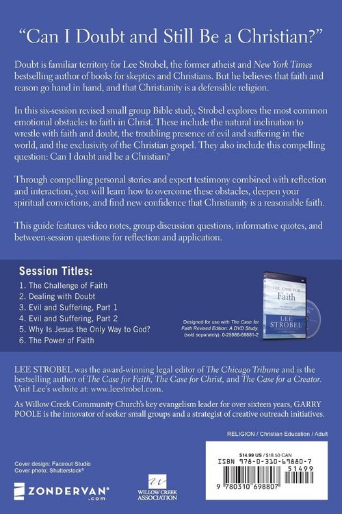 Produktbild: The Case for Faith Bible Study Guide Revised Edition