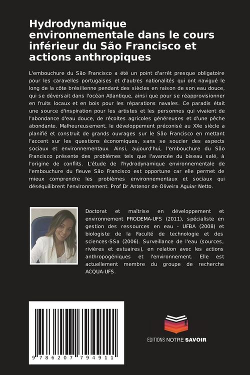 Produktbild: Hydrodynamique environnementale dans le cours inf&eacute;rieur du S&atilde;o Francisco et actions anthropiques
