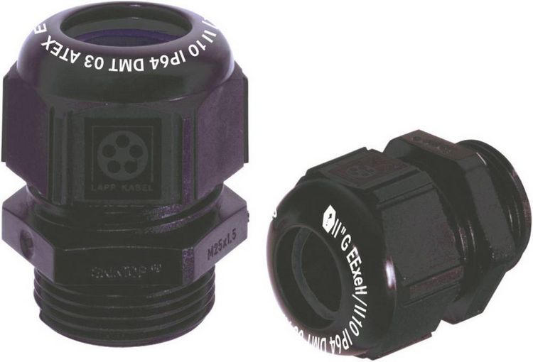 Produktbild: LAPP 54115220 Kabelverschraubung M20 Polyamid Schwarz (RAL 9005) 1 St.