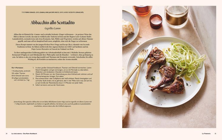 Produktbild: La citt&agrave; eterna &ndash; Das Rom-Kochbuch
