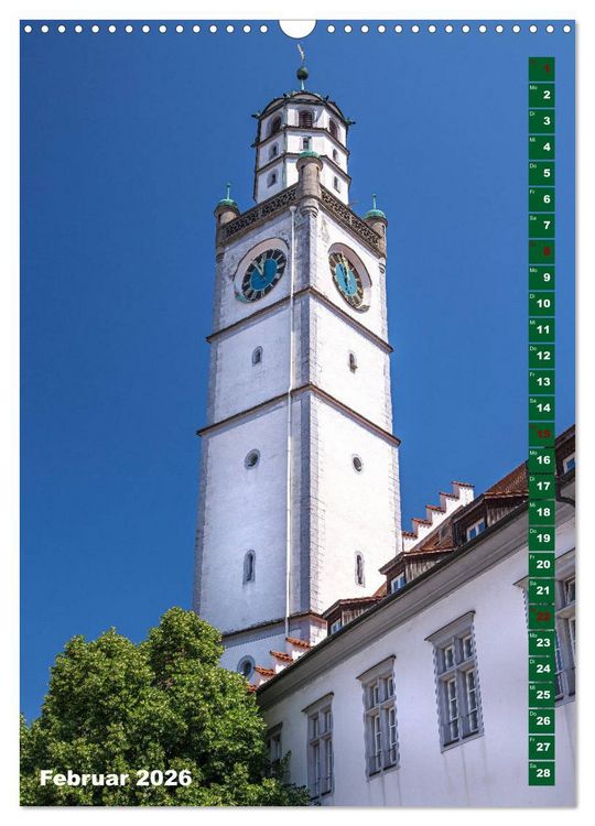 Produktbild: Ravensburg, Stadt der T&uuml;rme (Wandkalender 2026 DIN A3 hoch), CALVENDO Monatskalender