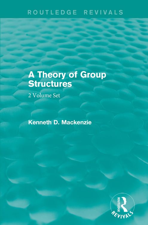 Produktbild: A Theory of Group Structures