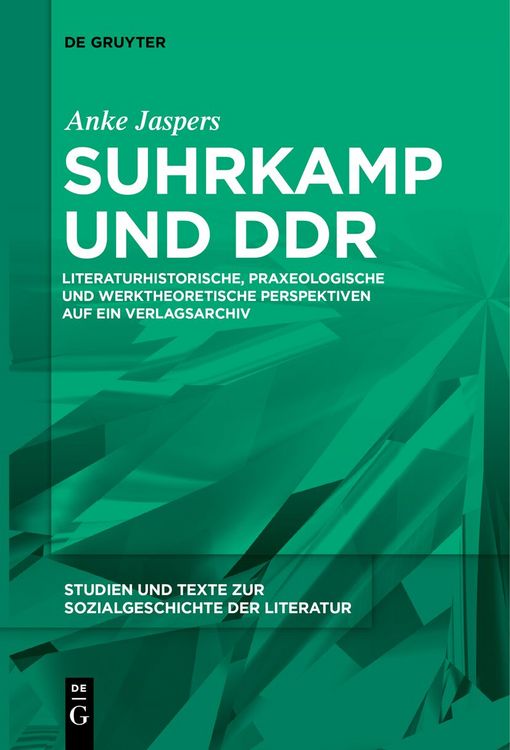 Produktbild: Suhrkamp und DDR