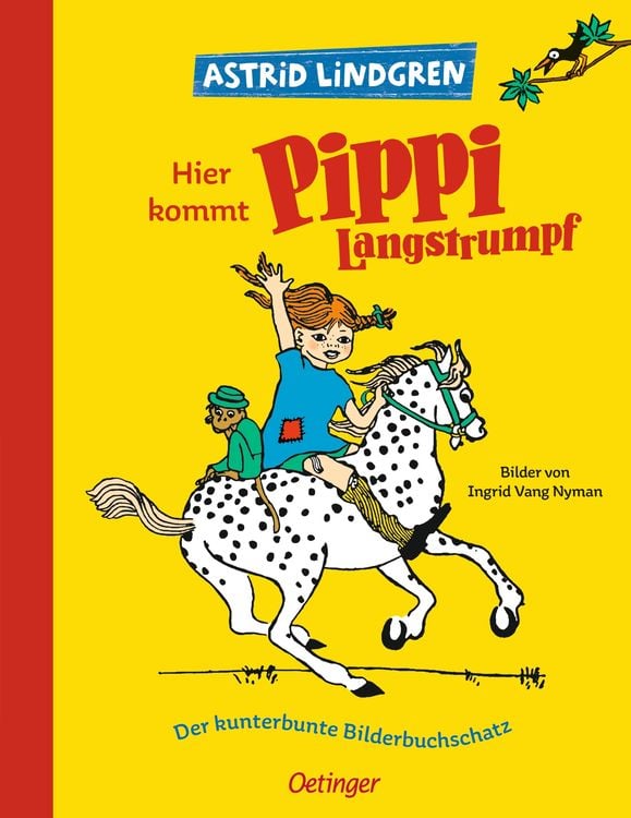 Bild vom Artikel Hier kommt Pippi Langstrumpf. Der kunterbunte Bilderbuchschatz vom Autor Astrid Lindgren