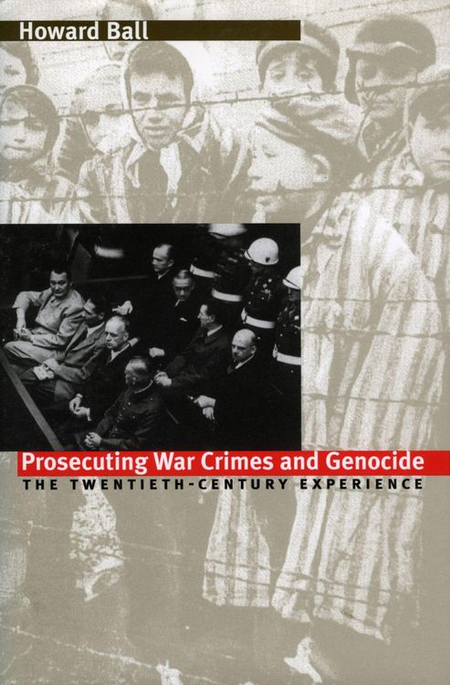 Produktbild: Prosecuting War Crimes and Genocide