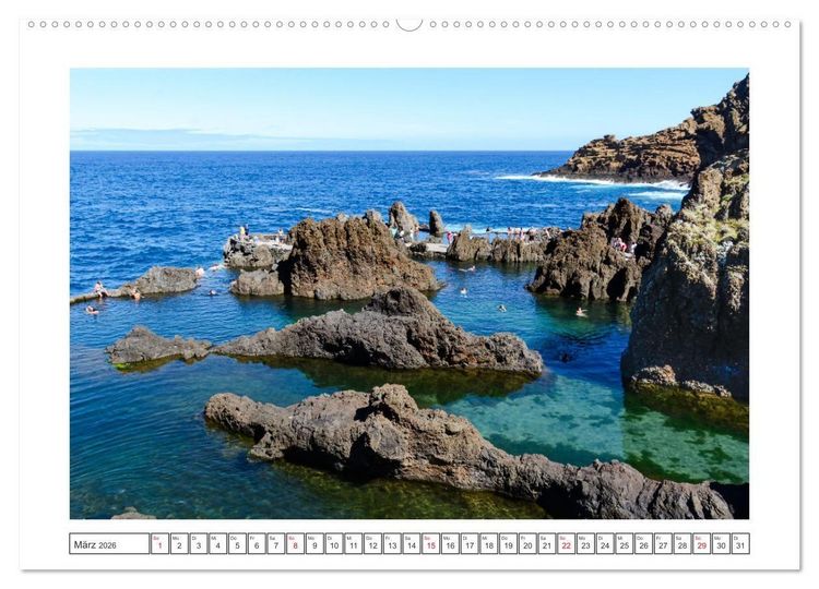 Produktbild: Madeira, eine Insel zum Genie&szlig;en (hochwertiger Premium Wandkalender 2026 DIN A2 quer), Kunstdruck in Hochglanz