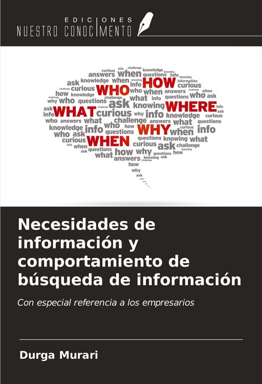 Produktbild: Necesidades de informaci&oacute;n y comportamiento de b&uacute;squeda de informaci&oacute;n