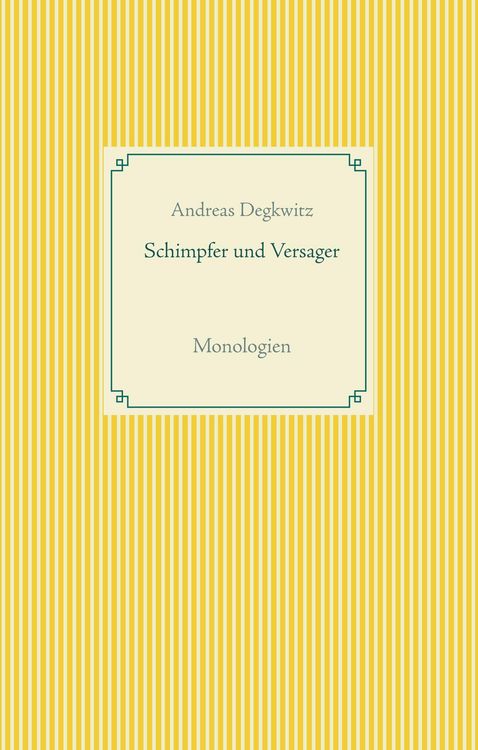 Produktbild: Schimpfer und Versager