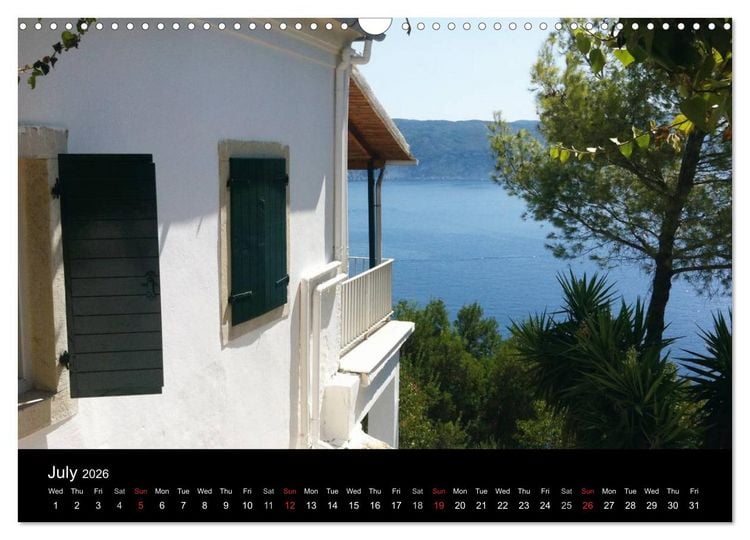 Produktbild: Corfu Dream Island (Wall Calendar 2026 DIN A3 landscape), CALVENDO 12 Month Wall Calendar