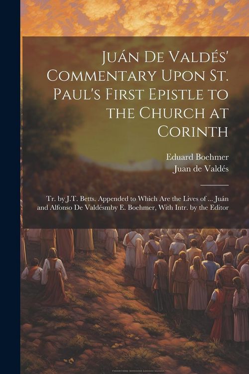 Produktbild: Ju&aacute;n De Vald&eacute;s' Commentary Upon St. Paul's First Epistle to the Church at Corinth: Tr. by J.T. Betts. Appended to Which Are the Lives of ... Ju&aacute;n and