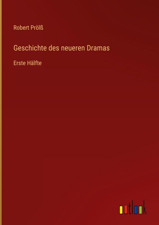 Produktbild: Geschichte des neueren Dramas