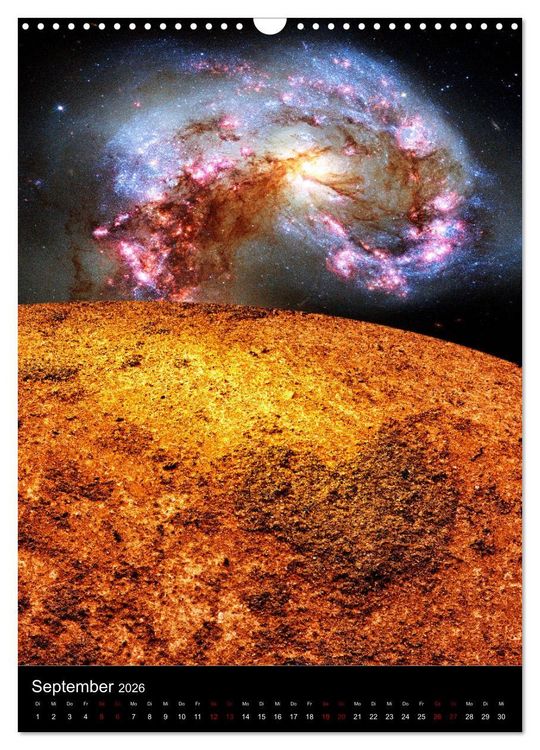 Produktbild: Mikrokosmos &ndash; Makrokosmos (Wandkalender 2026 DIN A3 hoch), CALVENDO Monatskalender