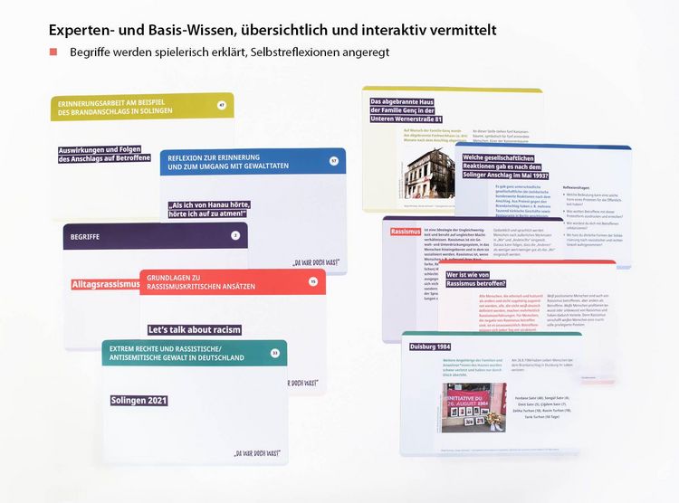Produktbild: &raquo;Da war doch was!&laquo; &ndash; 68 Trainingskarten zum Umgang mit rassistischer, antisemitischer und extrem rechter Gewalt
