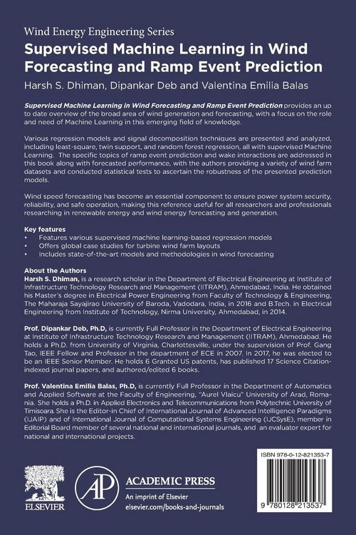 Produktbild: Supervised Machine Learning in Wind Forecasting and Ramp Event Prediction