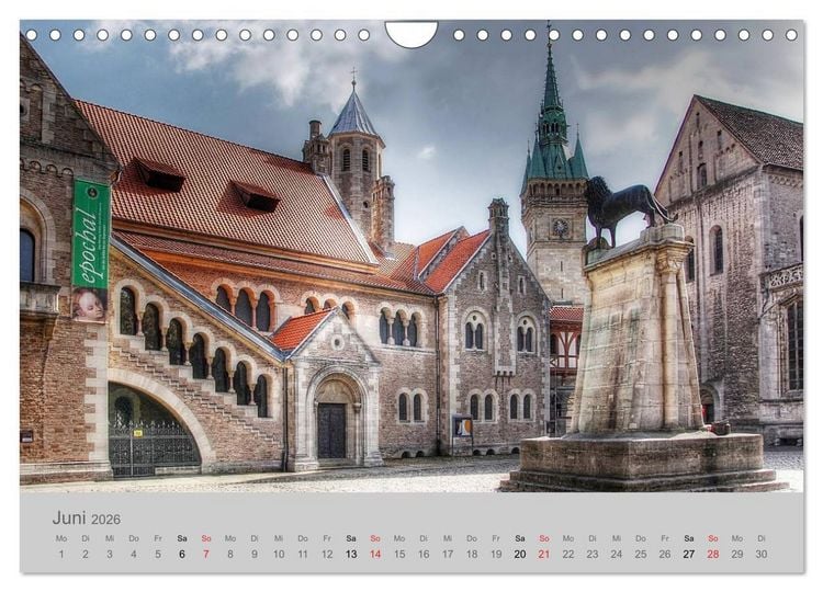 Produktbild: Braunschweig (Wandkalender 2026 DIN A4 quer), CALVENDO Monatskalender