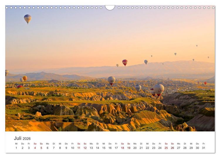 Produktbild: T&uuml;rkei - Ein gro&szlig;artiger Geheimtipp. (Wandkalender 2026 DIN A3 quer), CALVENDO Monatskalender