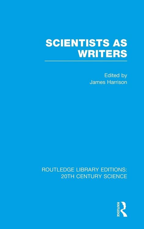 Produktbild: Scientists as Writers