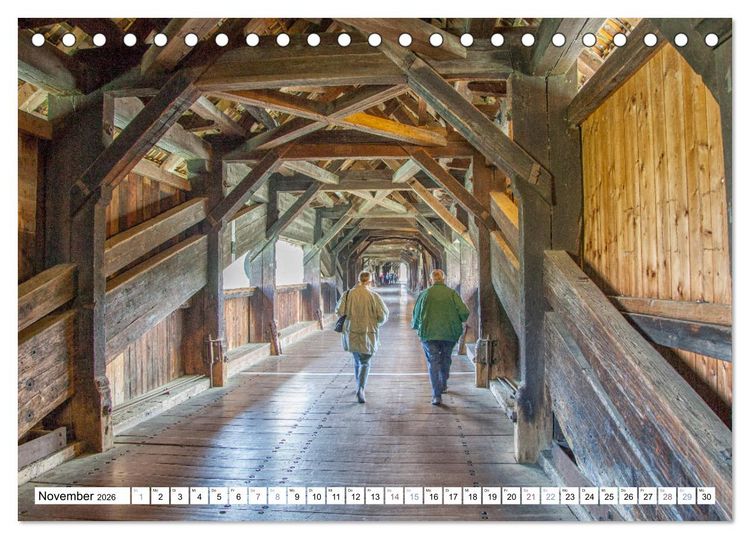 Produktbild: Bad S&auml;ckingen - St&auml;dtle am Hochrhein (Tischkalender 2026 DIN A5 quer), CALVENDO Monatskalender