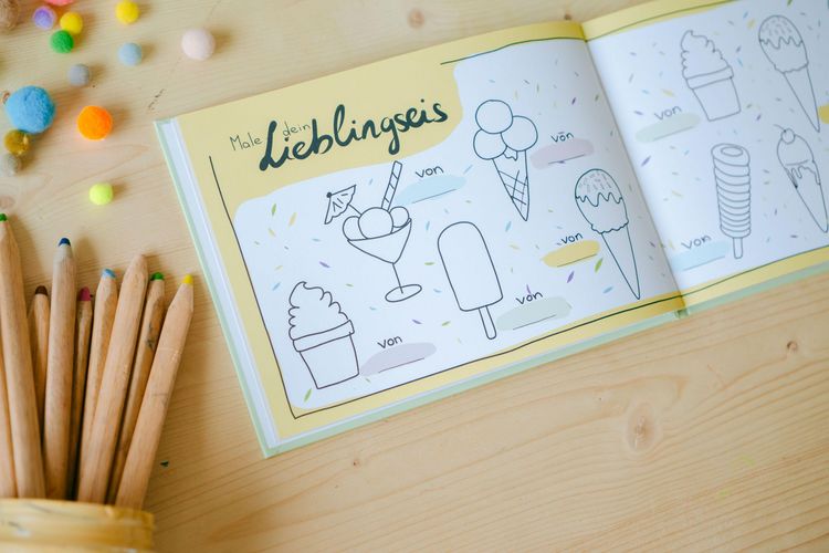 Produktbild: Freundschaftsbuch Meine Lieblingsmenschen - Erinnerungen an die Kindergartenzeit