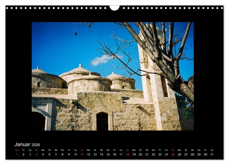 Produktbild: Traumhaftes Zypern (Wandkalender 2026 DIN A3 quer), CALVENDO Monatskalender