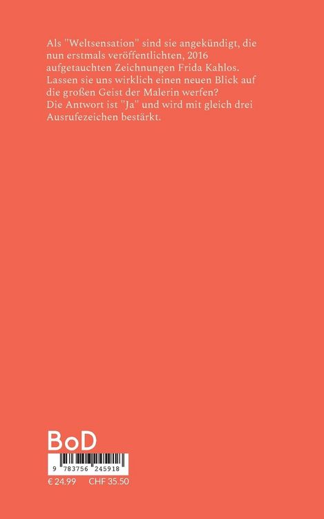 Produktbild: Frida Kahlos neu entdeckte Skizzen als Buch