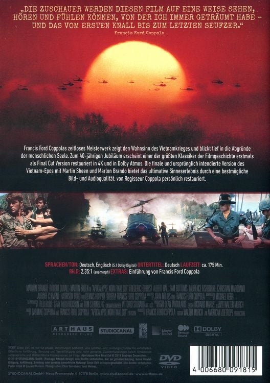 Produktbild: Apocalypse Now / The Final Cut / Digital Remastered