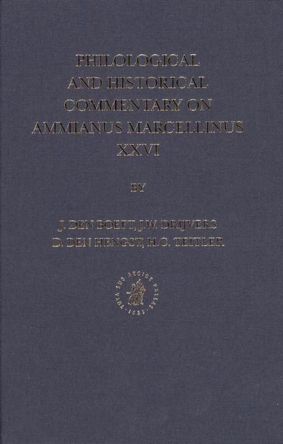 Produktbild: Philological and Historical Commentary on Ammianus Marcellinus XXVI
