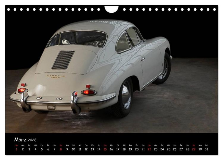 Produktbild: Classic 356 (Wandkalender 2026 DIN A4 quer), CALVENDO Monatskalender