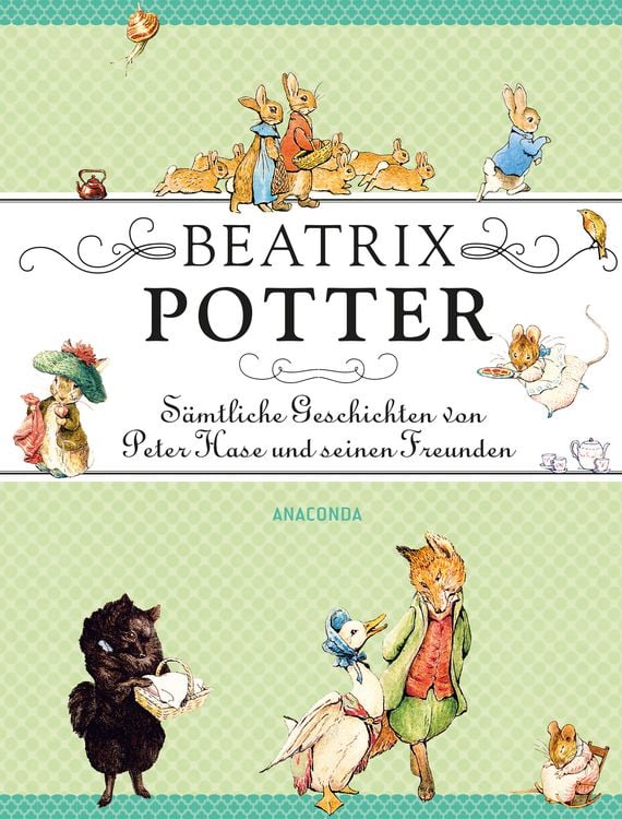 Produktbild: Beatrix Potter - S&auml;mtliche Geschichten von Peter Hase und seinen Freunden