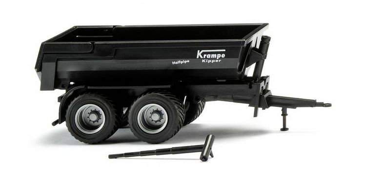 Produktbild: Krampe Halfpipe Muldenkipper - schwarz