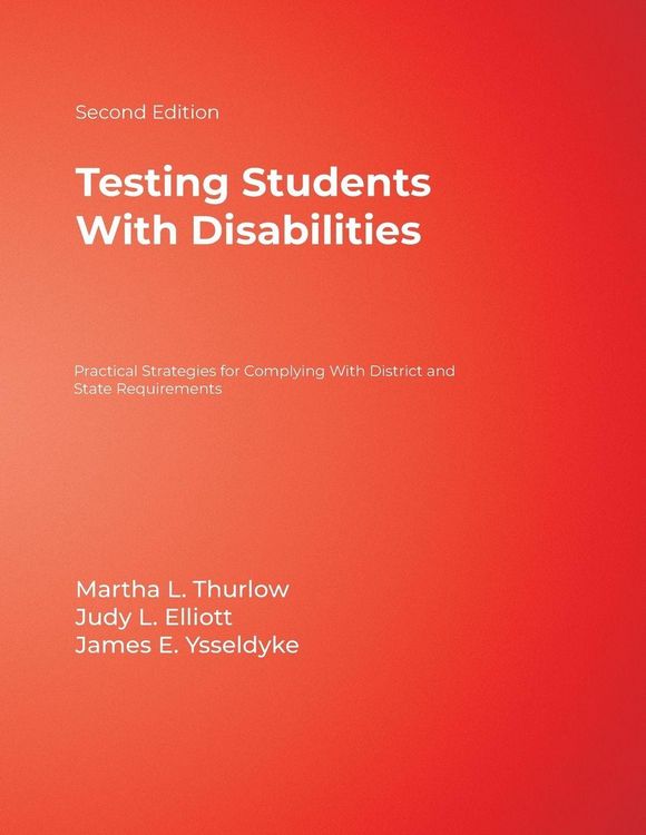 Produktbild: Testing Students With Disabilities