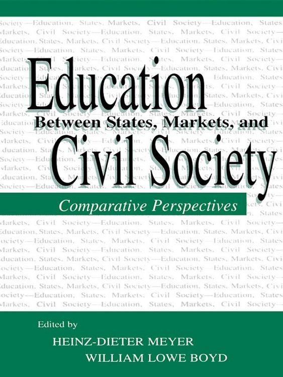 Produktbild: Education Between State, Markets, and Civil Society