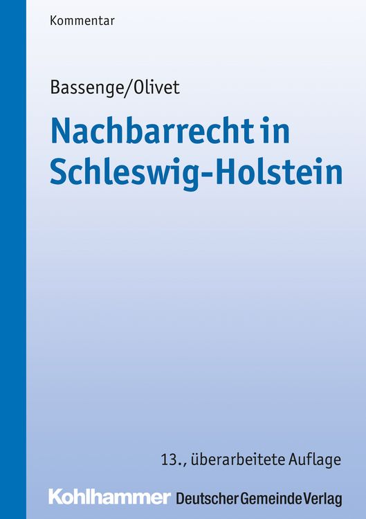 Produktbild: Nachbarrecht in Schleswig-Holstein